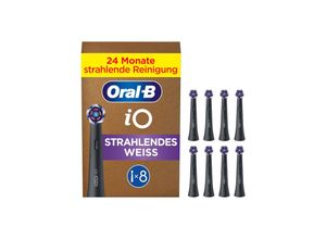 8700216774192 - iO RB WB-8 Radiant White schwarz FFU Aufsteckbürsten