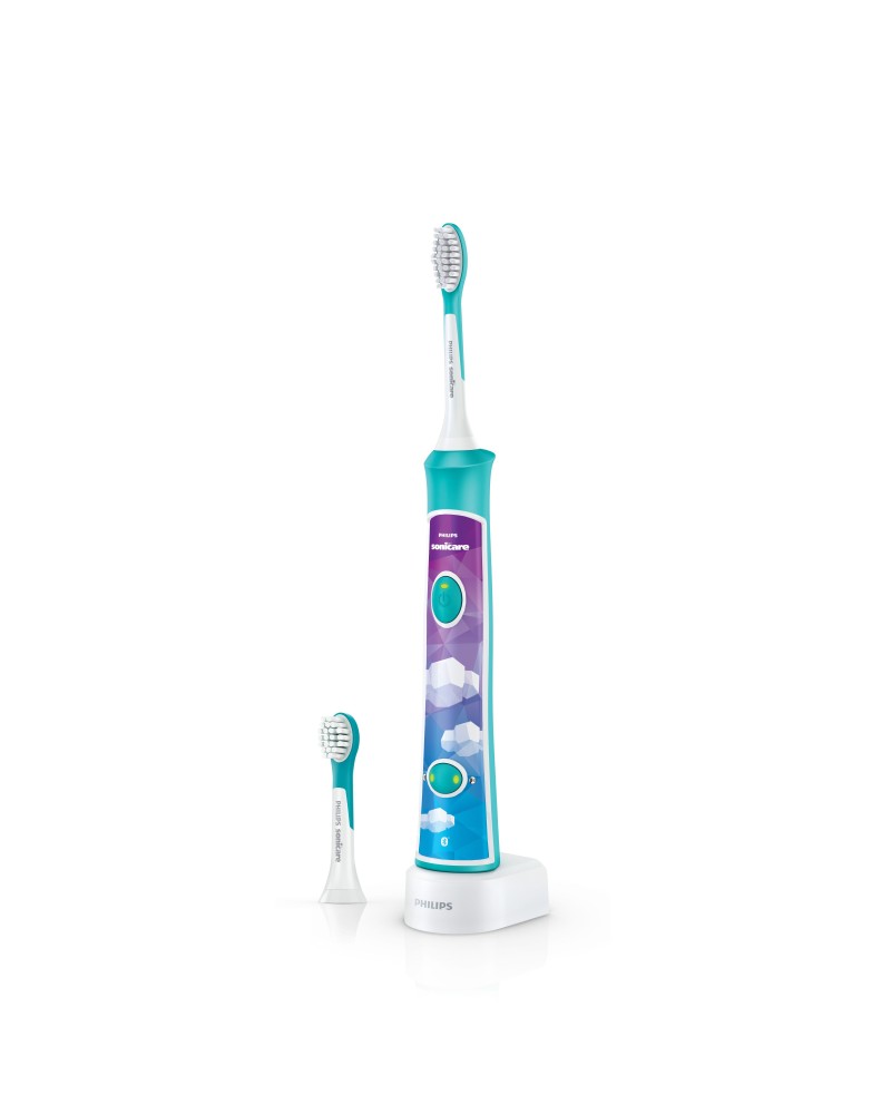 8710103770237 - Philips Sonicare HX6322 04 for Kids HX6322 04 Elektrische Kinderzahnbürste Schallzahnbürste Weiß Bunt