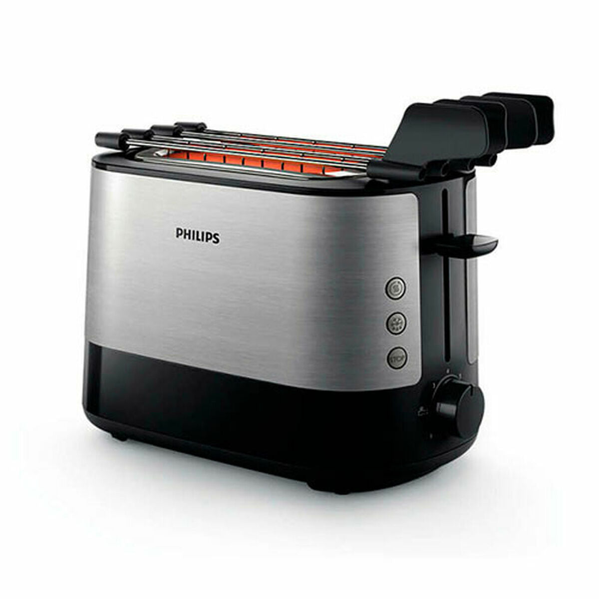 8710103777694 - Toaster Viva Collection HD263990 Edelstahlsw 8710103777694 Philips