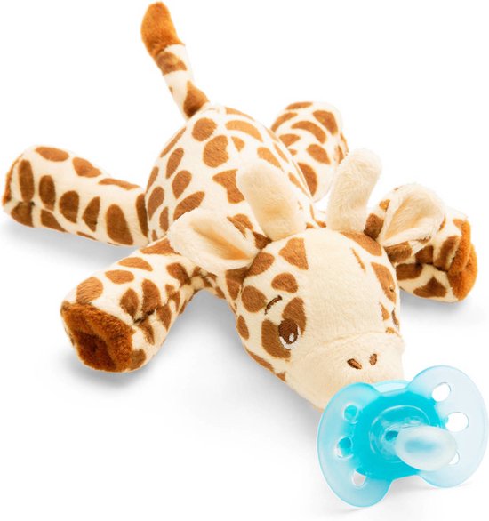 8710103912453 - Kuschelschnuller - 0 bis 6 Monate - 1 Schnuller - Giraffe - SCF348 11