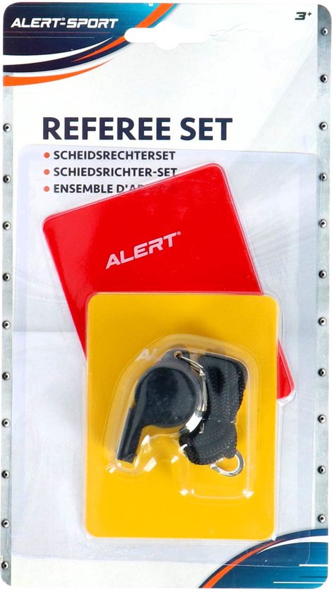 8710124144826 - Alert Referee Set - Schiedsrichterpfeife und Schiedsrichterkarten