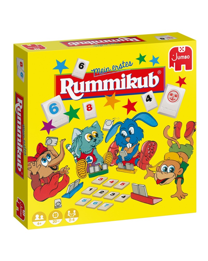 8710126039908 - Spiele Familienspiel 3990 Original Rummikub Mein erstes Rummikub - Jumbo