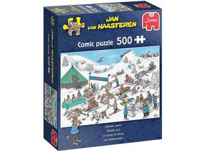 8710126200513 - Puzzle Jan van Haasteren - Reindeer Races (500 pcs)