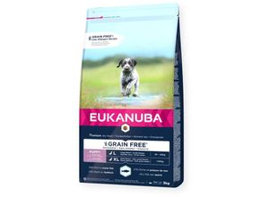 8710255184791 - Puppy große Rassen getreidefreier Meeresfisch - Trockenfutter für Hunde - 3kg - Eukanuba