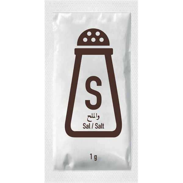 8710348239872 - Speisesalz Sachets 1g Portionstütchen 8710348239872 Hellma