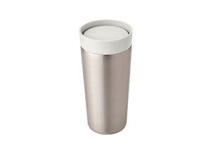 8710755228704 - Thermobecher »Make & Take 360 ml Hellgrau Silberfarben« 8710755228704 - Thermobecher »Make & Take 360 ml Hellgrau Silberfarben«