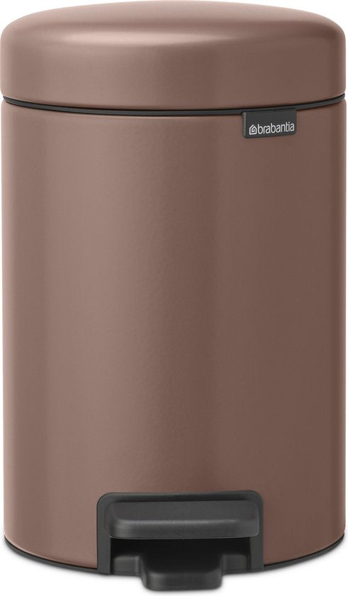 8710755233968 - NewIcon Mülleimer - 3 Liter - Satin Taupe