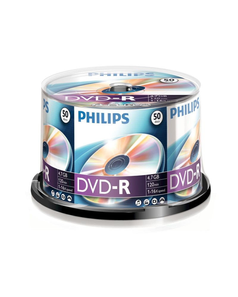 8710895922579 - 11-040-026 DVD-R 47GB 120Min 16x Cakebox (50 Disc) 11-040-026 8710895922579