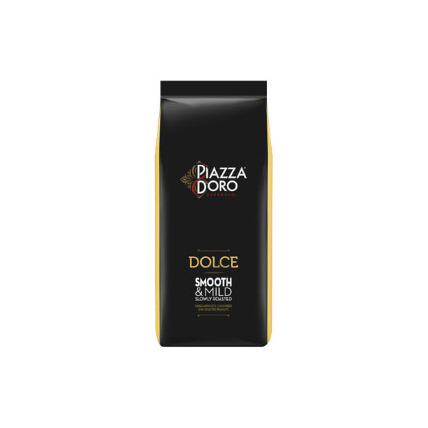 8711000243909 - Röstkaffee Piazza DOro Dolce Espresso 100% Arabica ganze Bohnen UTZ-zertifiziert 1 kg