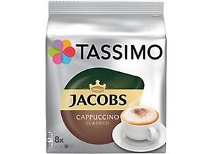 8711000500002 - TASSIMO JACOBS CAPPUCCINO CLASSICO Kaffeediscs Arabica- und Robustabohnen 8 Portionen