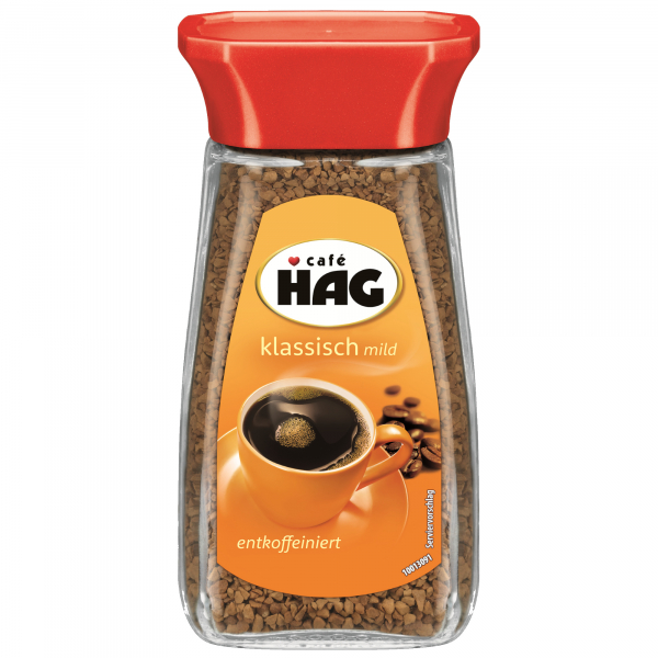 8711000509005 - Cafe HAG Kaffee 4031770 löslich entkoffeiniert 100g 8711000509005 Douwe Egberts DE GmbH 100 Gramm