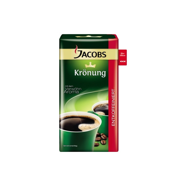 8711000509654 - JACOBS KRÖNUNG SIGNATURE ENTKOFFEINIERT Kaffee gemahlen Arabica- und Robustabohnen 10000 g