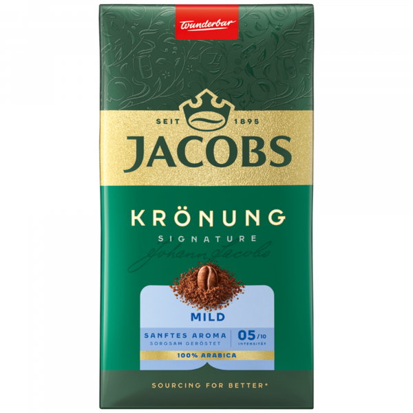 8711000708682 - JACOBS Kaffee Krönung mild 4091342 gemahlen 500g 8711000708682 Douwe Egberts DE GmbH 500 Gramm