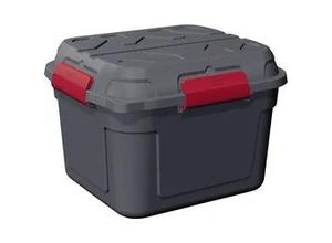 8711112024847 - Q-line wasserdichte Aufbewahrungsbox 90L anthrazit rot 8711112024847 - Q-line wasserdichte Aufbewahrungsbox 90L anthrazit rot