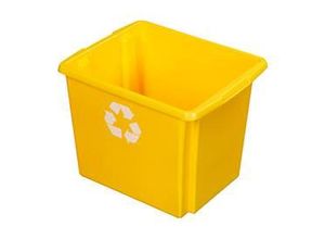 8711112358270 - Recycle-Box Nesta 45 l L 455 x B 360 x H 360 mm gelb