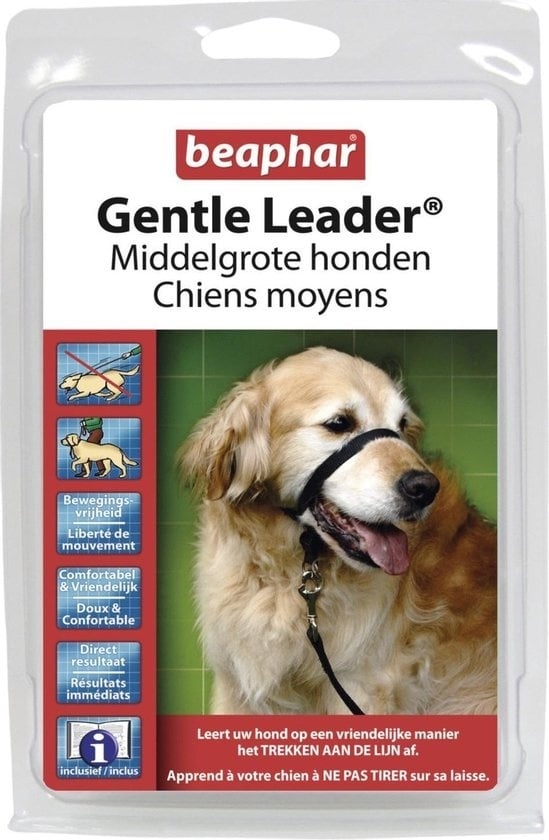 8711231162635 - Gentle Leader Kopfhalfter Medium schwarz Beaphar