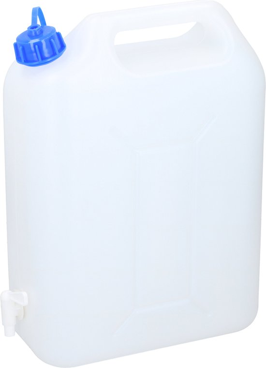 8711252008783 - Wassertank 10L - Mit Wasserhahn - Wasser oder Limonade - Weiß