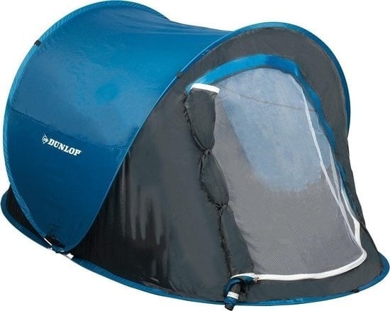 8711252029849 - Pop Up Zelt 220 X 120 X 90 Cm - Grau Blau - 1 Person