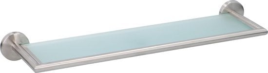 8711252079721 - Planchet - Badezimmer - Edelstahl Glas - 54 x 57 x 14 cm