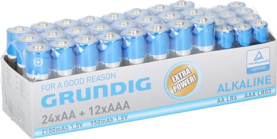 8711252098371 - Batterien - 36 Stück - 12x AAA 24x AA 8711252098371 - Batterien - 36 Stück - 12x AAA 24x AA