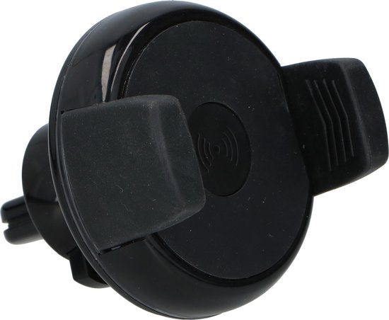 8711252128115 - Telefonhalter Auto mit drahtlosem Ladegerät - Telefonhalter Auto Belüftung - Qi Auto-Ladegerät - Schwarz