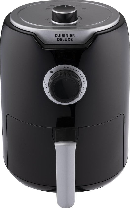 8711252183015 - Deluxe Heißluftfritteuse - Airfryer - Gesundes Frittieren - Heißluftfritteuse - mit Timer - 2 Liter