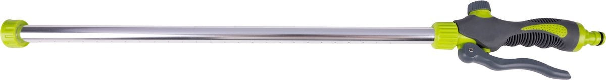 8711252193755 - Sprinklerkopf Gartenschlauch - Bewässerungssystem - 66 x 9 x 35 CM - mit 27 Bewässerungslöchern - 1 2 Anschluss für Gartenschlauch - Grün Grau 8711252193755 - Sprinklerkopf Gartenschlauch - Bewässerungssystem - 66 x 9 x 35 CM - mit 27 Bewässerungslöchern - 1 2 Anschluss für Gartenschlauch - Grün Grau