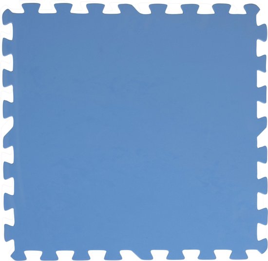 8711252196275 - Kreative Kinder-Schwimmbadfliesen - Schaumstoff - 50x50 - 8 Stück - 2m2 - Blau