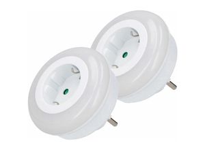 8711252234021 - LED-Nachtlicht 2 Stück 3 LEDs Sensor Steckdose - Grundig