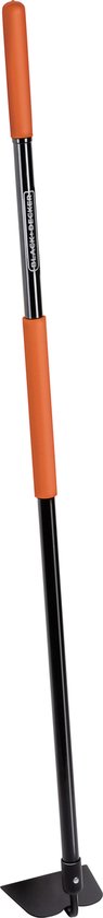 8711252234496 - Hacke mit Stiel - 146 x 16 x 145 CM - 990 Gramm - Landhacke - Unkrautjäten und Bodenbearbeitung - Schwarz Orange 8711252234496 - Hacke mit Stiel - 146 x 16 x 145 CM - 990 Gramm - Landhacke - Unkrautjäten und Bodenbearbeitung - Schwarz Orange