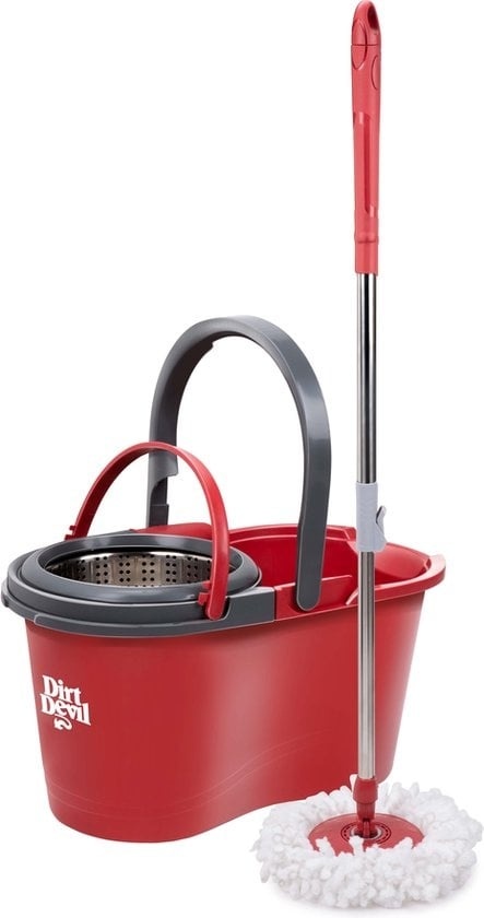 8711252494524 - Wischsystem mit Wringer - 16 L - 17? x 98 - 118 CM - Rot