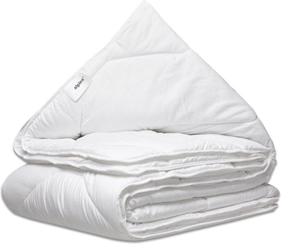 8711252501604 - alpina Bettdecke 200x200 220 cm - 4 Jahreszeiten Bettdecke 2 Personen - Maschinenwaschbar bei 40 Grad - Schnell trocknendes und atmungsaktives Material - Sommer und Winter Bettdecke - Polyester - Weiß 8711252501604 - alpina Bettdecke 200x200 220 cm - 4 Jahreszeiten Bettdecke 2 Personen - Maschinenwaschbar bei 40 Grad - Schnell trocknendes und atmungsaktives Material - Sommer und Winter Bettdecke - Polyester - Weiß