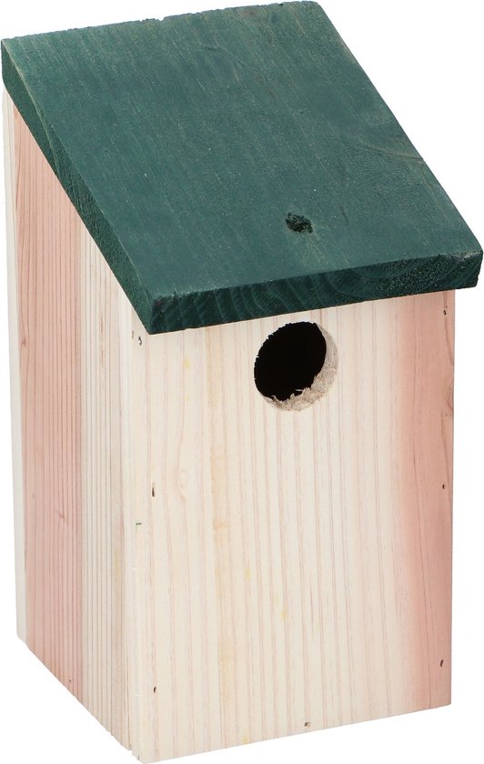 8711252965208 - Lifetime Garten Nistkasten - Vogelhaus - 12 x 14 x 22 CM - Befestigung an Baum oder Wand - Holz 8711252965208 - Lifetime Garten Nistkasten - Vogelhaus - 12 x 14 x 22 CM - Befestigung an Baum oder Wand - Holz