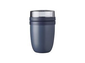 8711269988078 - MEPAL Isolier-Speisebehälter Thermo-Lunchpot Ellipse nordic denim 500 + 200 ml