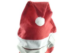 8711277661710 - - Weihnachtsmütze Rot & Weiß 40 cm - Polyester