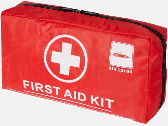8711293387472 - Erste-Hilfe-Kasten - Auto-Verbandskasten - Erste Hilfe - Wandhalterung - 41 Stück - wasserfest - im Auto - Outdoor - Erste-Hilfe-Kasten 8711293387472 - Erste-Hilfe-Kasten - Auto-Verbandskasten - Erste Hilfe - Wandhalterung - 41 Stück - wasserfest - im Auto - Outdoor - Erste-Hilfe-Kasten