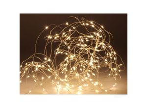 8711295452383 - 64 MicroLED warmweiß Lichterkette für Weihnachten Dekoration Deko 88 cm Außen Innen