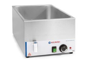 8711369238912 - Bain Marie mit Ablaufhahn HENDI Ranger HENDI Kitchen Line GN 1 1 230V 1000W 576x334x(H)241mm Basisversion