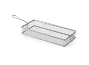 8711369426456 - Minikorb für frittierte Snacks Edelstahl 275x130x45mm - Hendi 426456