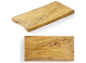 8711369505175 - Rechteckiges Servierbrett aus Olivenholz 300 x 150 x 18 mm - Hendi 505175