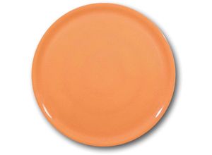 8711369774878 - Langlebiger Pizzateller aus Speciale-Porzellan orange 330 mm – Set mit 6 Stück