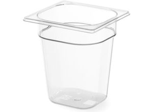 8711369861738 - Transparenter GN-Behälter aus Polycarbonat GN 1 6 Höhe 65 mm - Hendi 861738