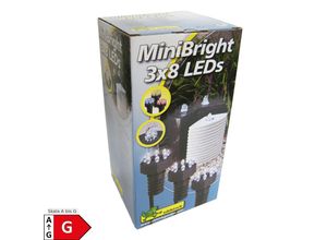 8711465540193 - MiniBright 3x8 LEDs R - 3 Farbkappen pro Leuchte Trafo 12V Leuchten - 180 Lume