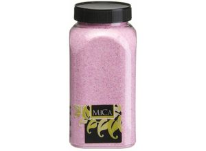 8711473463378 - Dekoration Sand rosa 650 ml 1 kg Sand - Mica Decorations