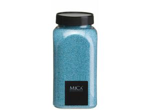 8711473463477 - Dekoration Sand türkis 650 ml 1 kg Sand - Mica Decorations