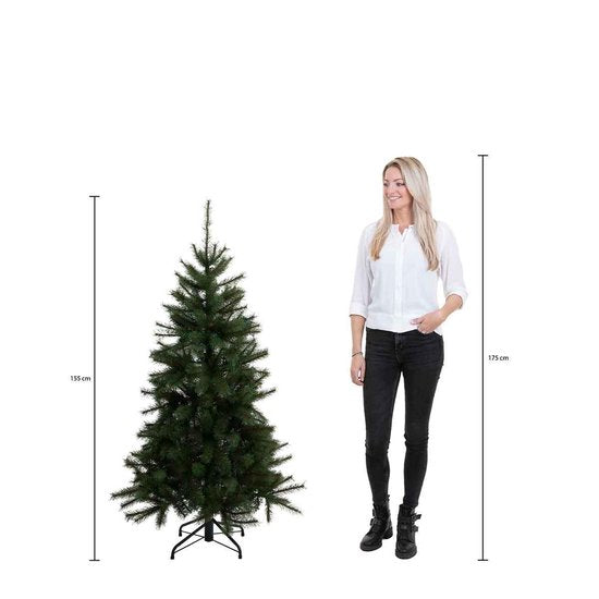 8711473866506 - Bristlecone Künstlicher Weihnachtsbaum - H155 x Ø99 cm - Grün