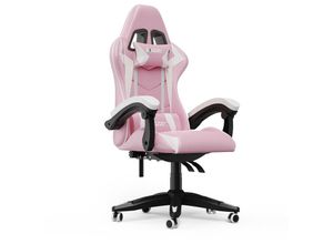 8711494067937 - Bigzzia - Gaming Stuhl Ergonomisch - Gamer Stühle mit Lendenkissen + Kopfstütze Gaming Chair Höhenverstellbar Bürostuhl Computerstuhl für Erwachsene