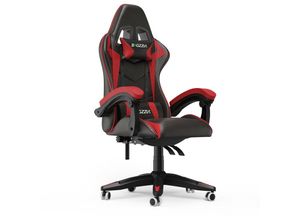 8711494067975 - Bigzzia - Gaming Stuhl Ergonomisch - Gamer Stühle mit Lendenkissen + Kopfstütze Gaming Chair Höhenverstellbar Bürostuhl Computerstuhl für Erwachsene