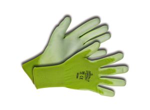 8711516905032 - Pflanzen Kölle - kixx Handschuhe für die Gartenarbeit Hellgrün Limette - Größe 10