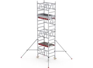 8711563206519 - Altrex Schnellbau-Fahrgerüst MiTOWER Standard Holzplattform LxB 1200 x 750 mm Arbeitshöhe 5 m